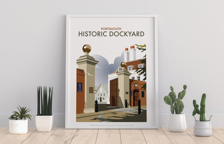 Portsmouth Historic Dockyard - Art Print