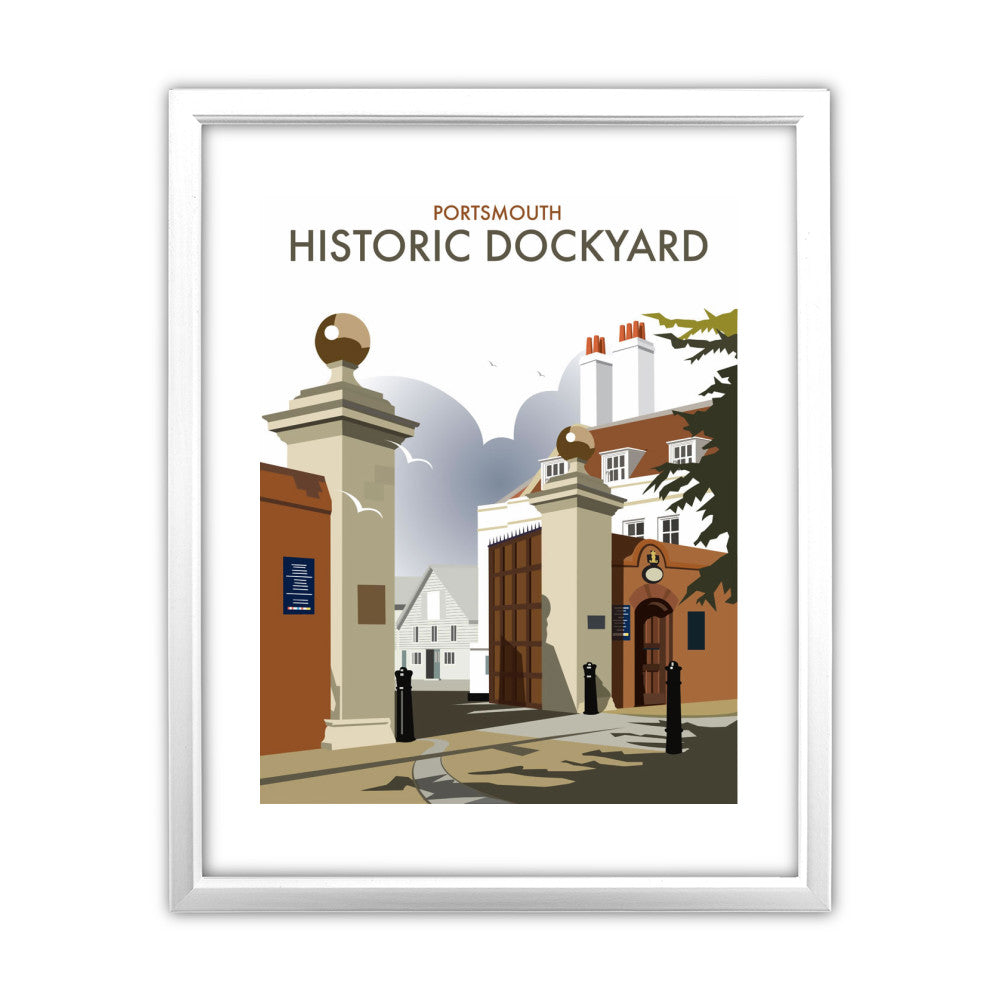 Portsmouth Historic Dockyard - Art Print