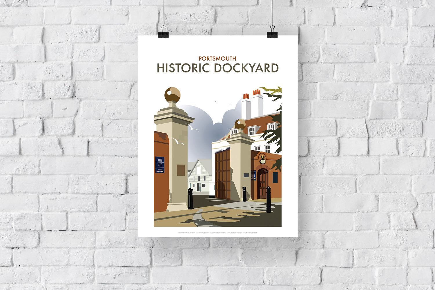 Portsmouth Historic Dockyard - Art Print