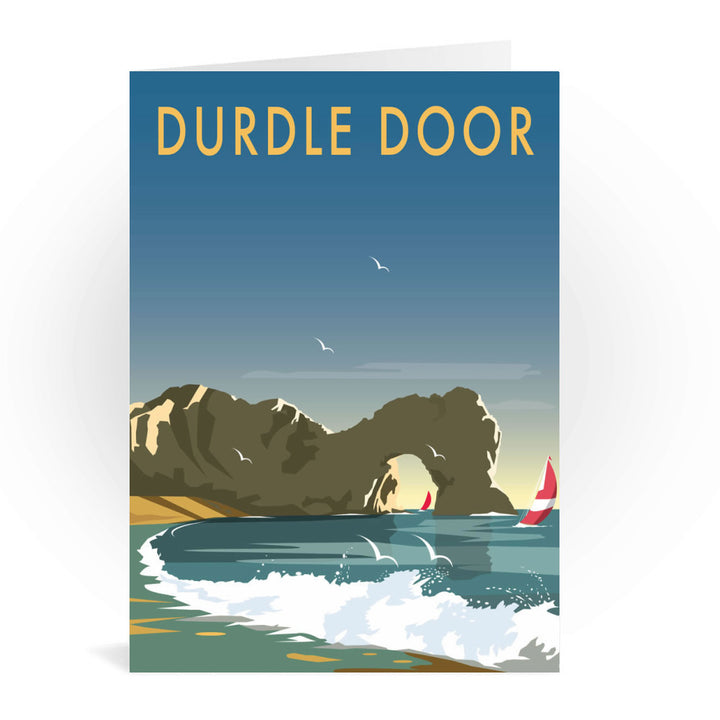 Durdle Door, Dorset Greeting Card 7x5