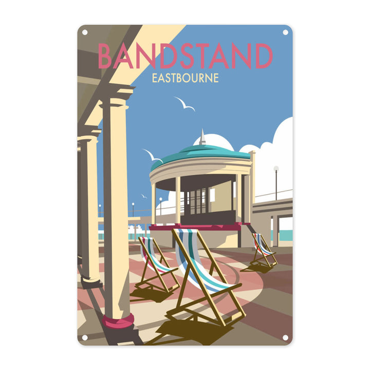 Eastbourne Bandstand Metal Sign