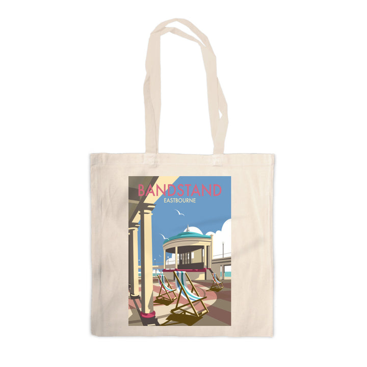 Eastbourne Bandstand Canvas Tote Bag