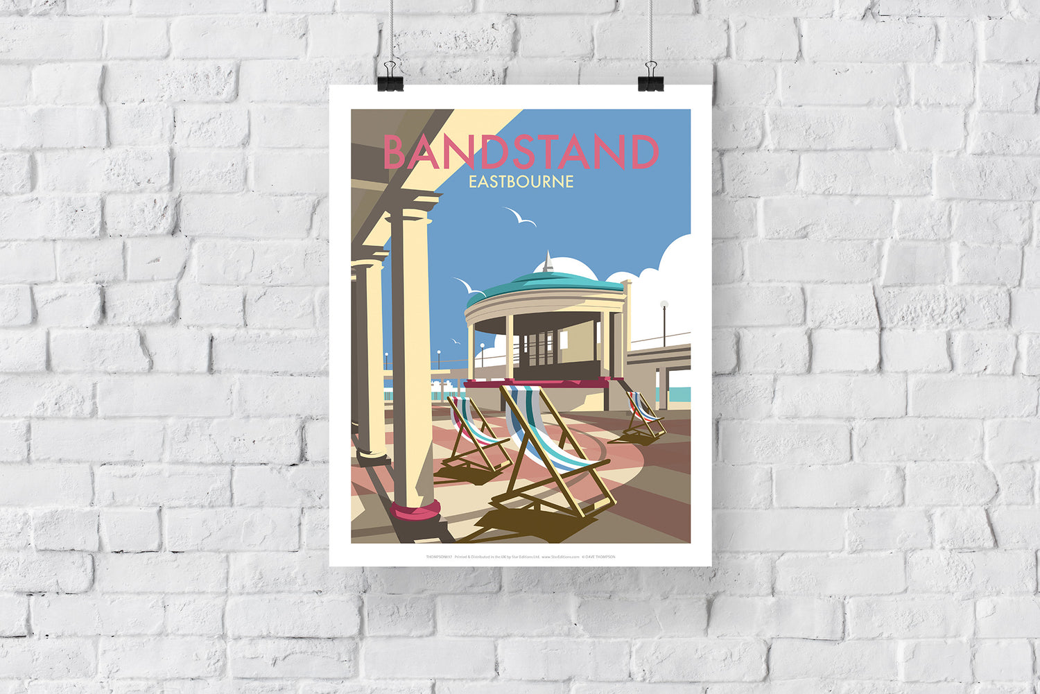 Eastbourne Bandstand - Art Print