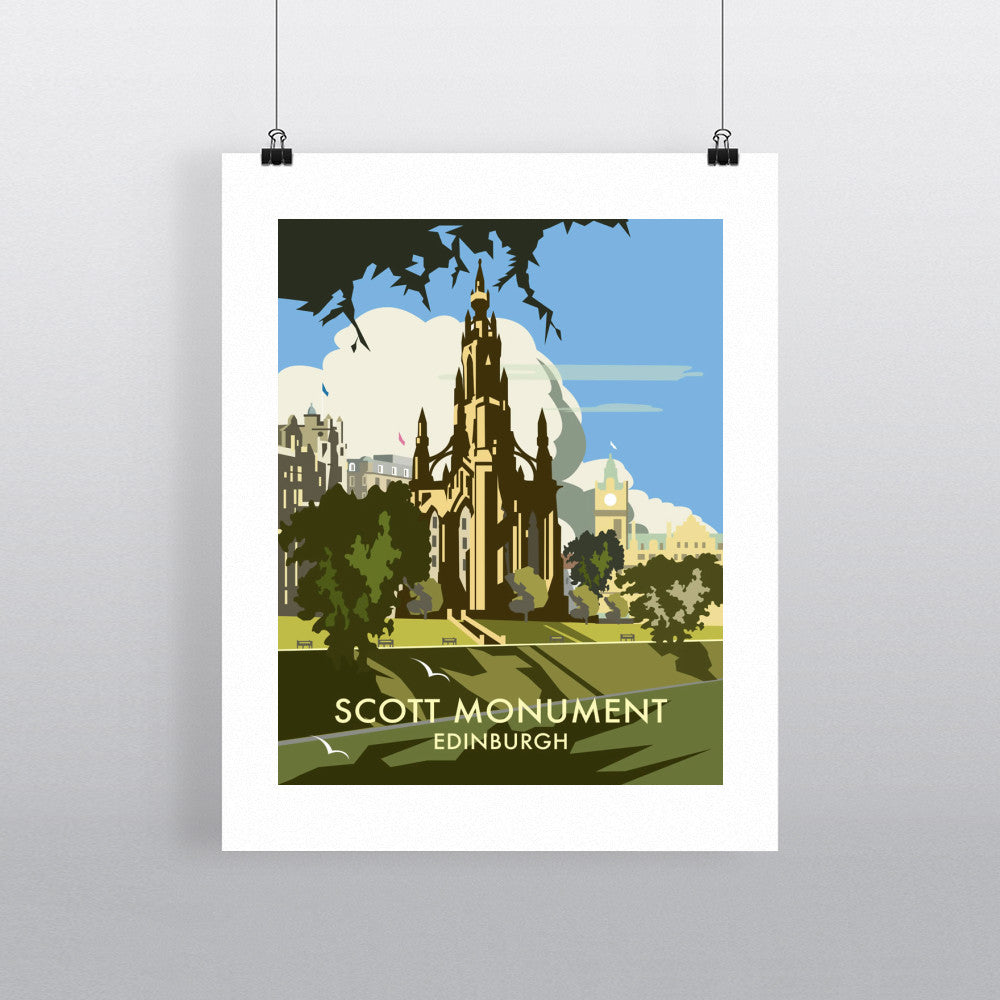 Scott Monument, Edinburgh - Art Print