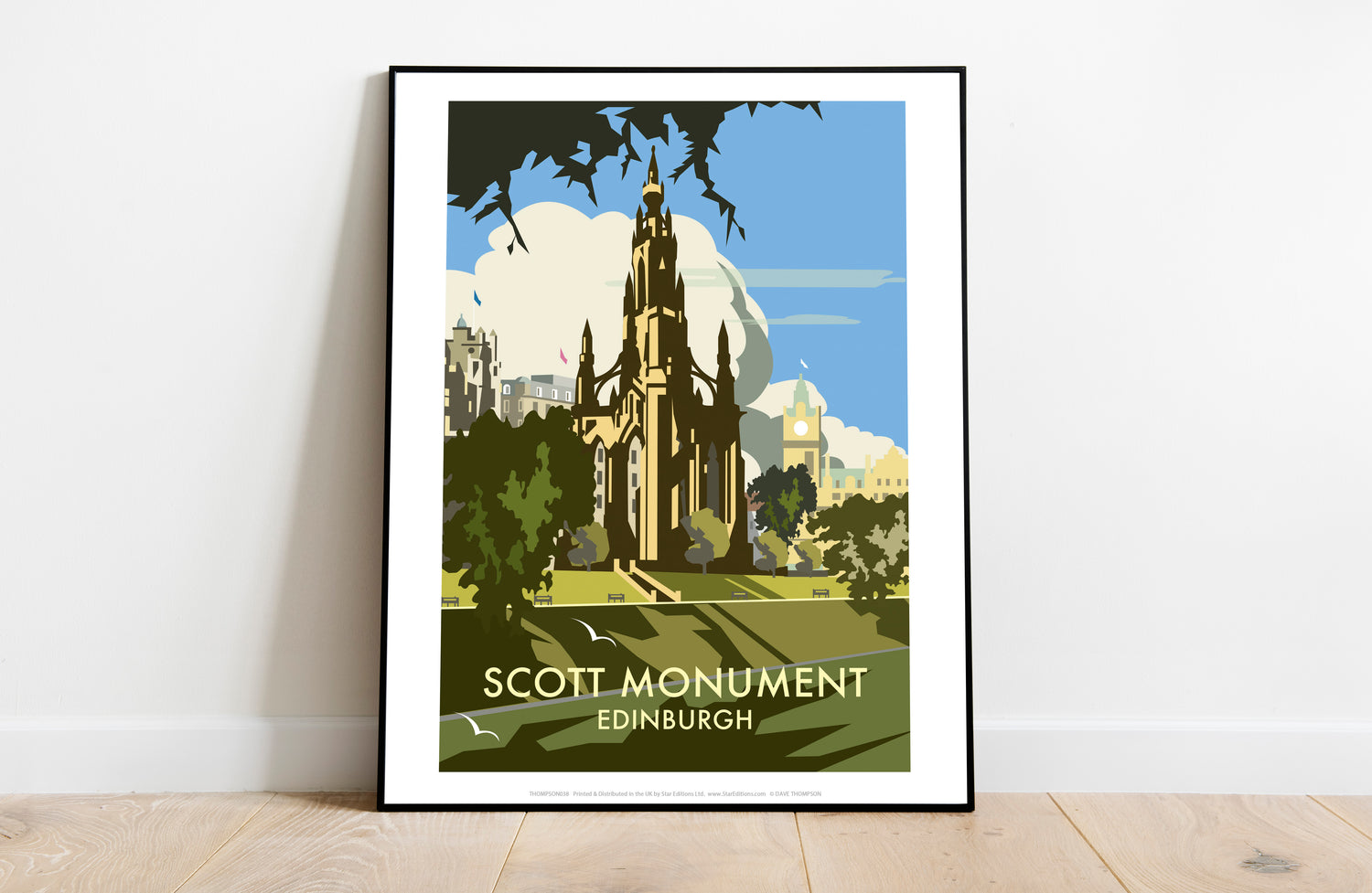 Scott Monument, Edinburgh - Art Print