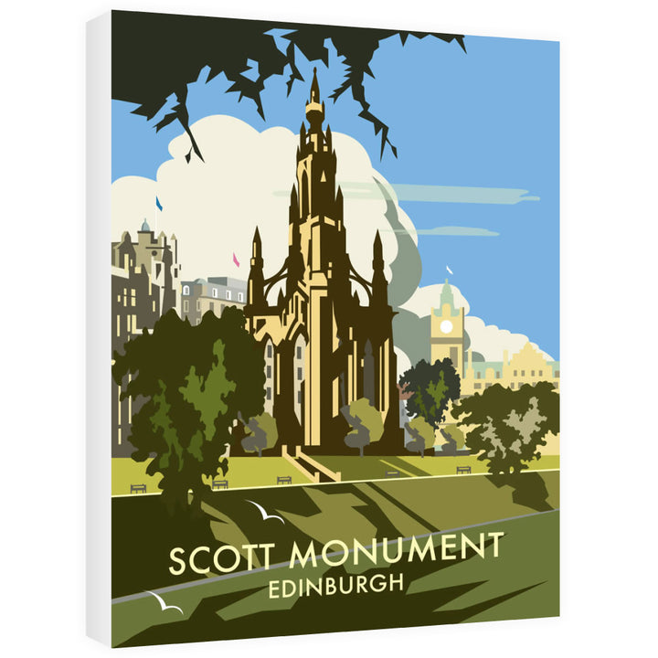 Scott Monument, Edinburgh Canvas