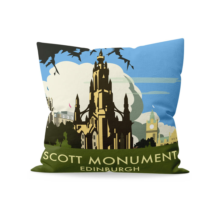 Scott Monument, Edinburgh Fibre Filled Cushion