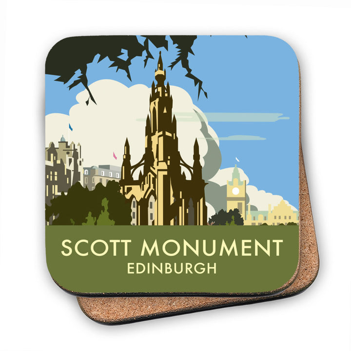 Scott Monument, Edinburgh MDF Coaster