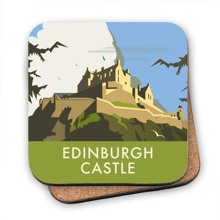 Edinburgh Castle MDF Coaster