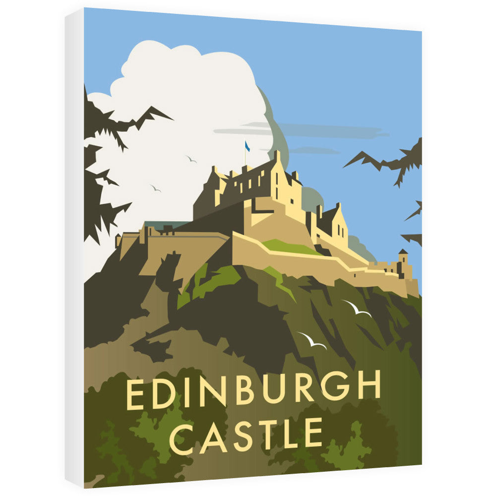 Edinburgh Castle Canvas