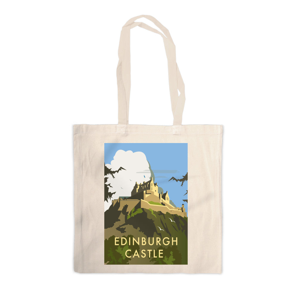 Edinburgh Castle Canvas Tote Bag