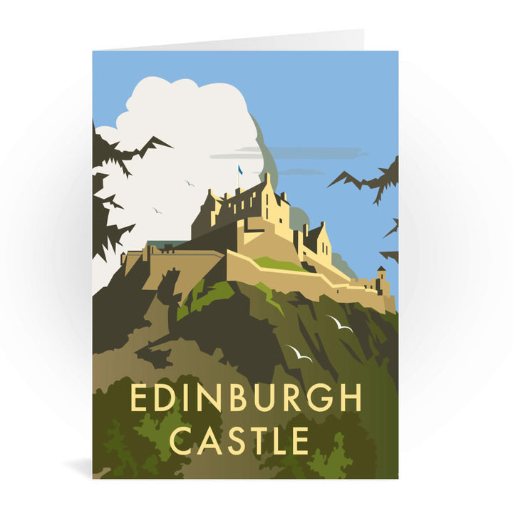 Edinburgh Castle Greeting Card 7x5