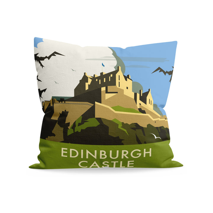 Edinburgh Castle Fibre Filled Cushion