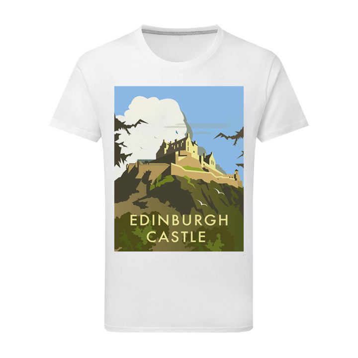 Edinburgh Castle T-Shirt by Dave Thompson