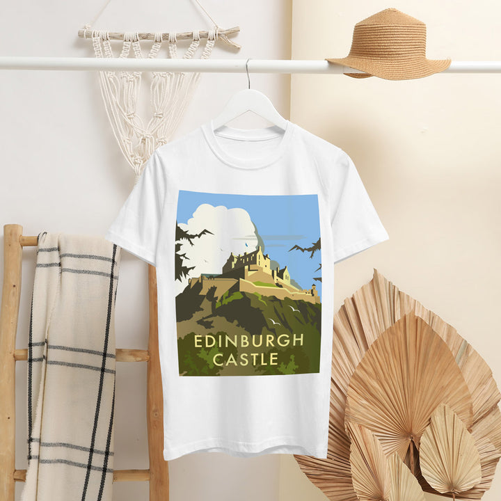 Edinburgh Castle T-Shirt by Dave Thompson