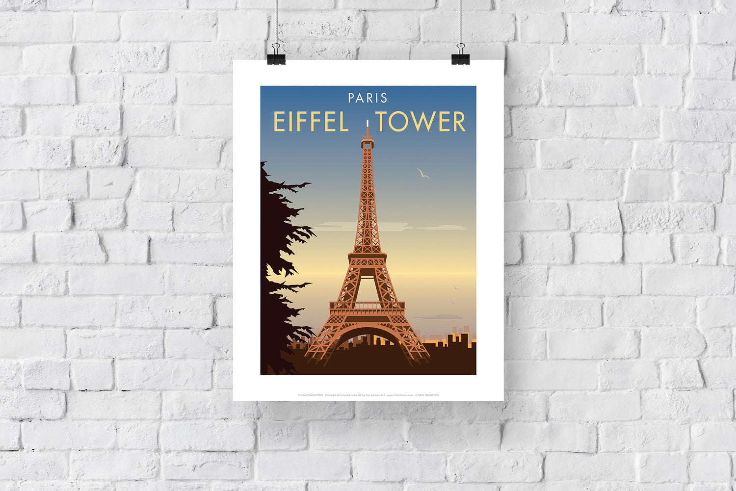 The Eiffel Tower, Paris - Art Print