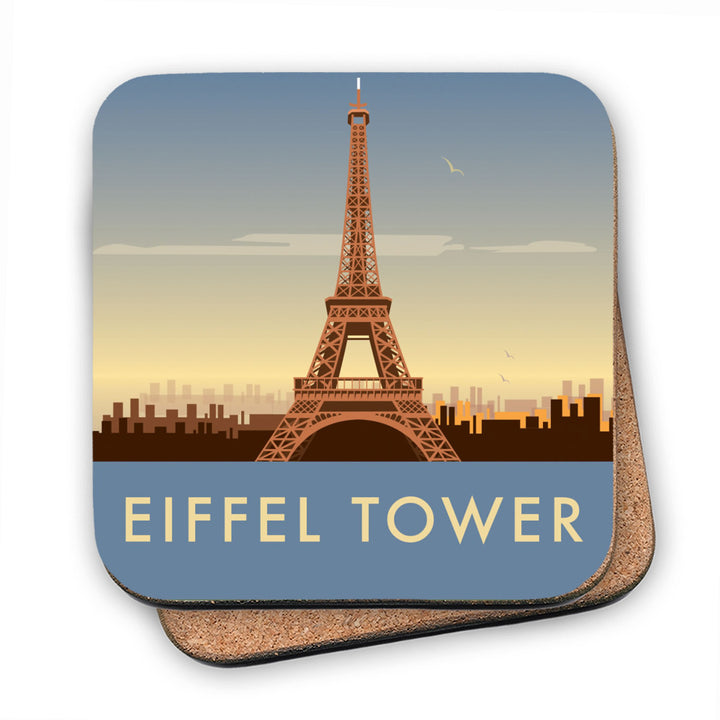 The Eiffel Tower, Paris MDF Coaster