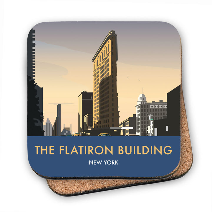 The Flatiron Building, New York MDF Coaster