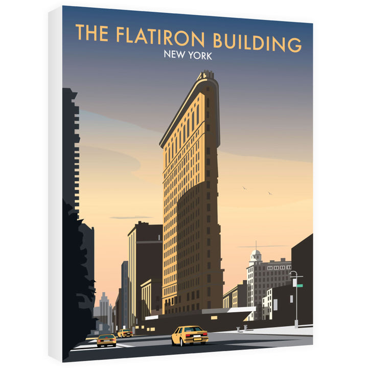 The Flatiron Building, New York Canvas