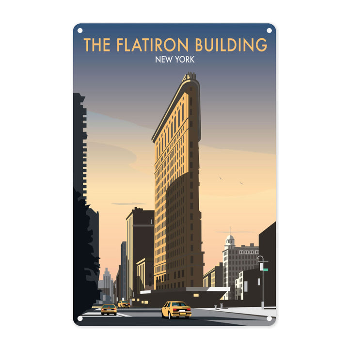 The Flatiron Building, New York Metal Sign