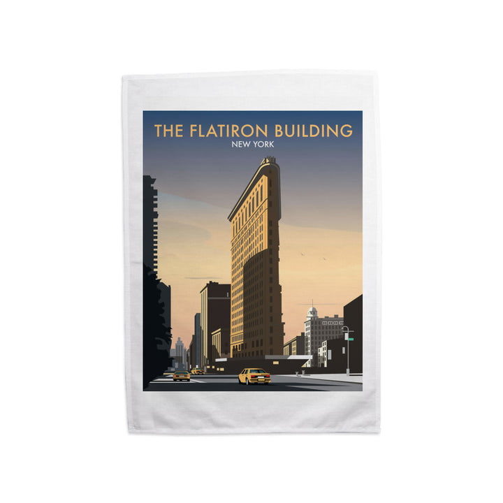 The Flatiron Building, New York Tea Towel