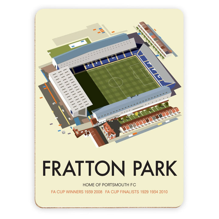 Fratton Park, Home of Portsmouth FC Placemat
