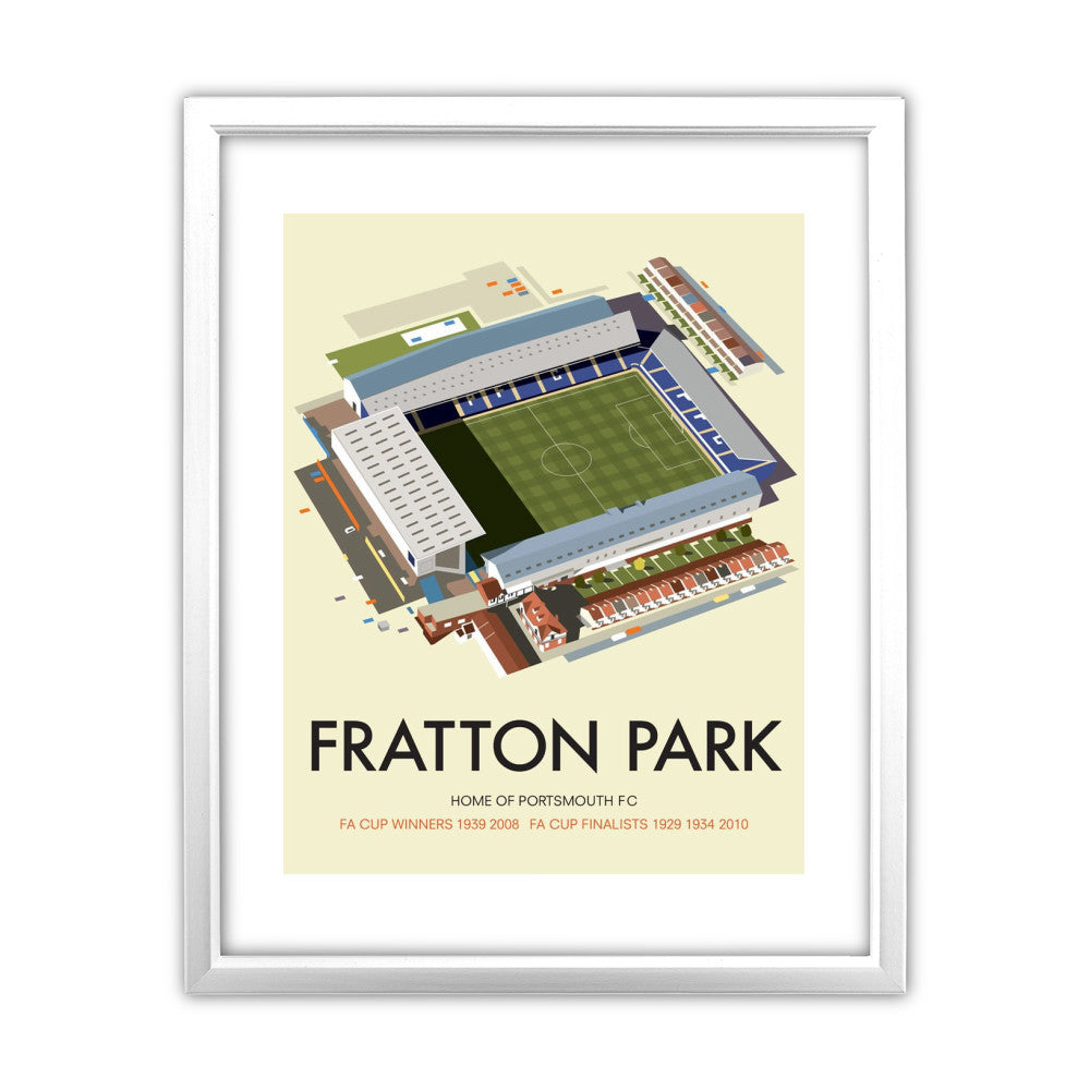 Fratton Park, Home of Portsmouth FC - Art Print