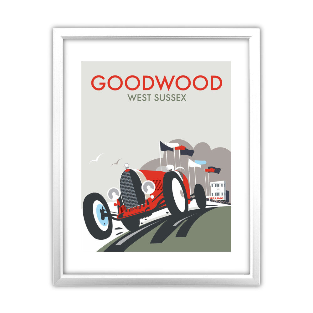 Goodwood, West Sussex - Art Print