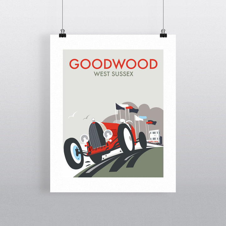 Goodwood, West Sussex Fine Art Print