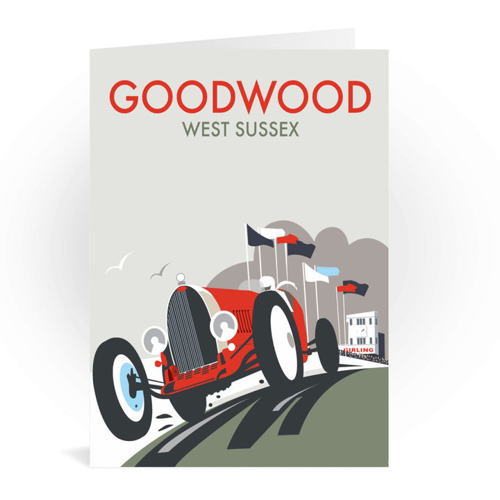Goodwood, West Sussex Greeting Card 7x5