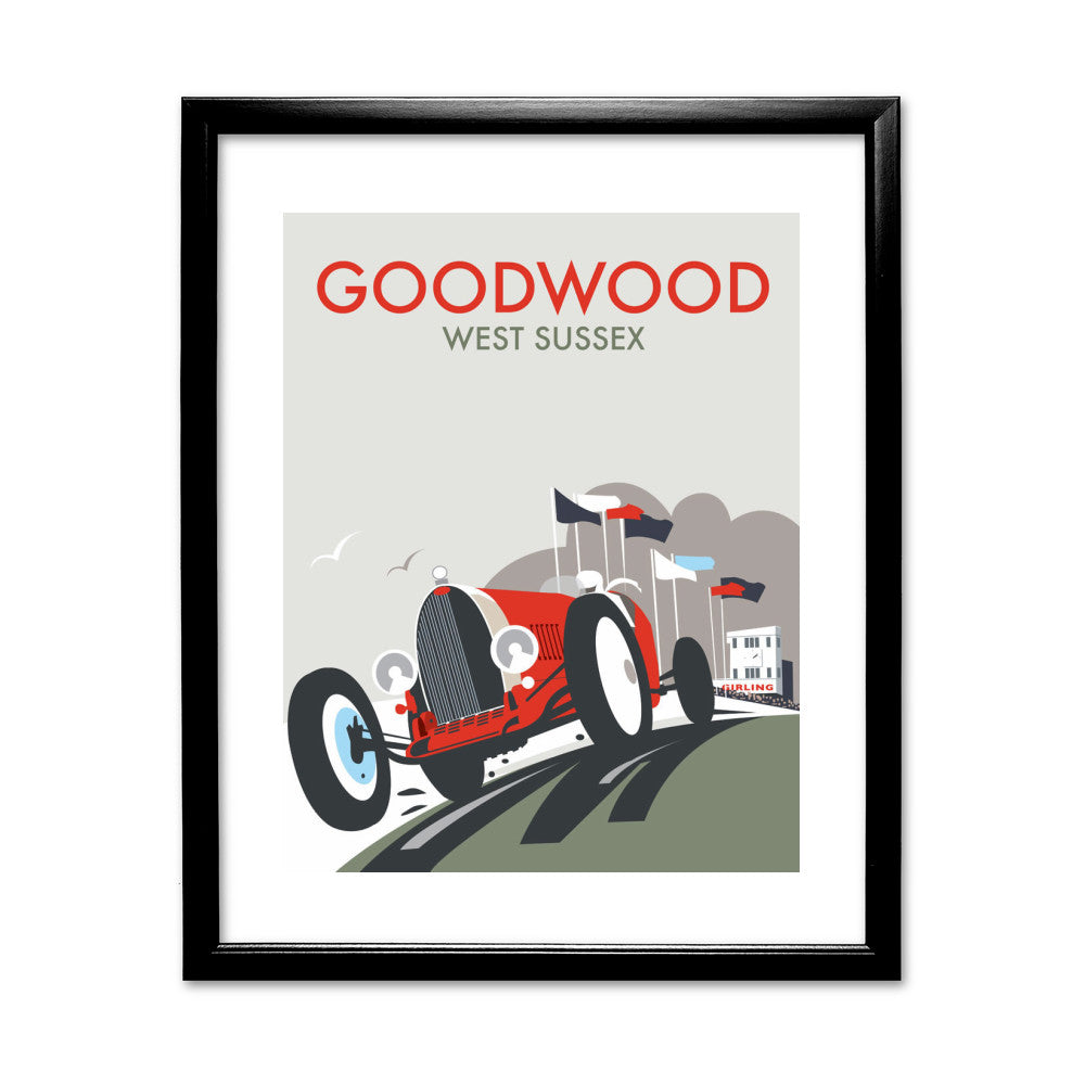 Goodwood, West Sussex - Art Print