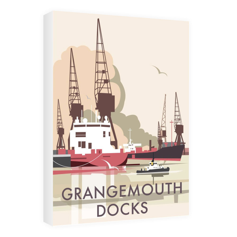 Grangemouth Docks Canvas