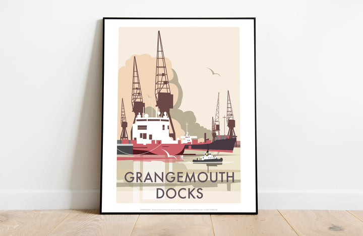 Grangemouth Docks - Art Print