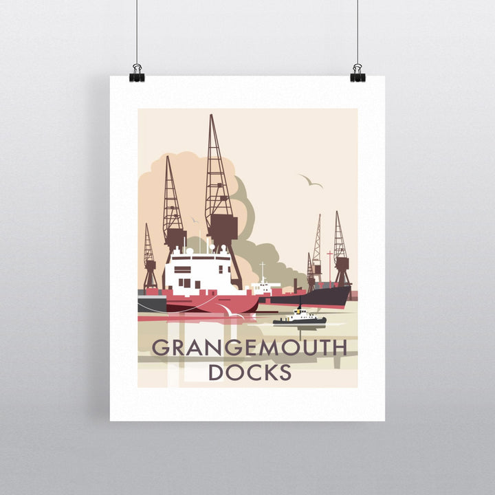 Grangemouth Docks Fine Art Print