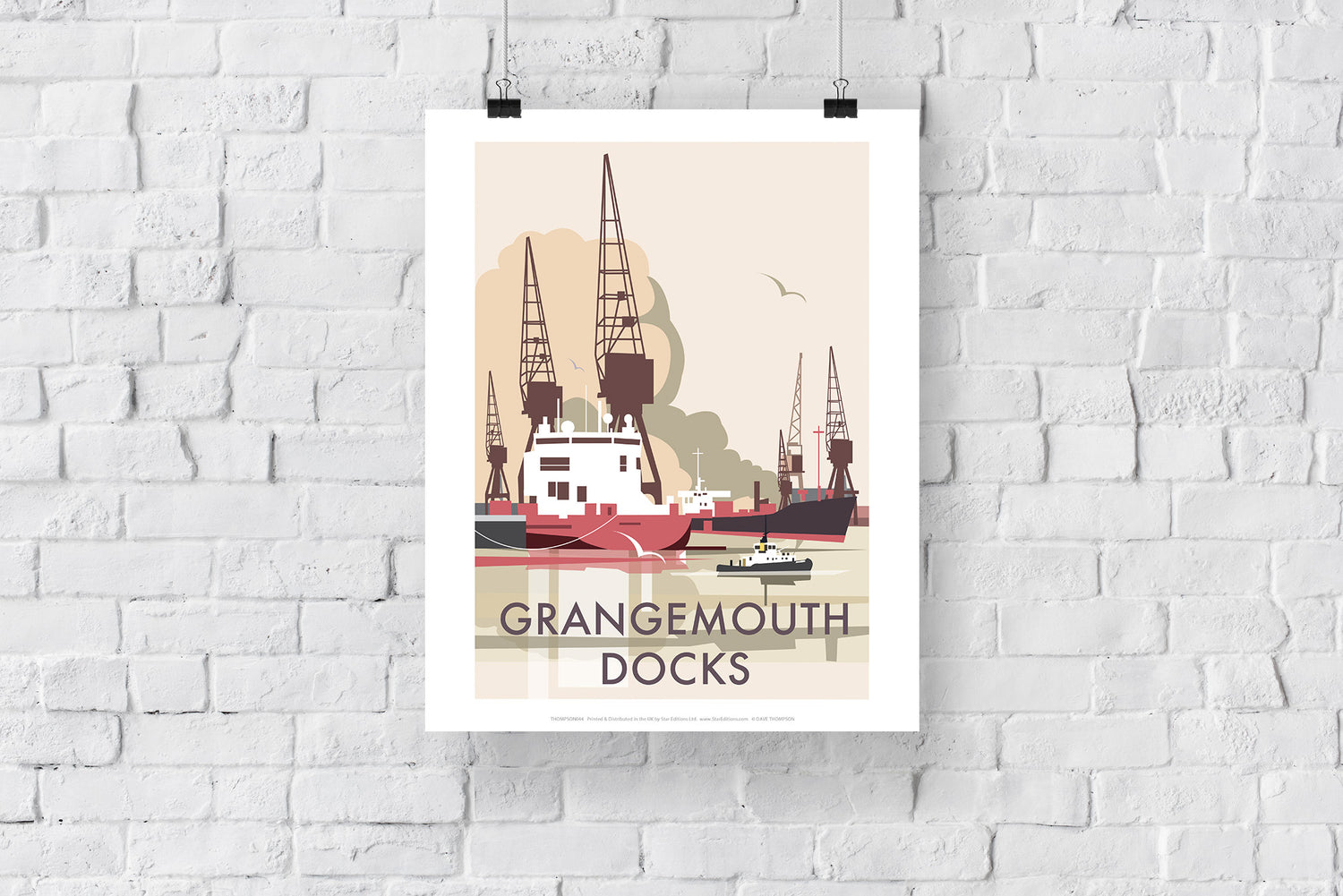 Grangemouth Docks - Art Print