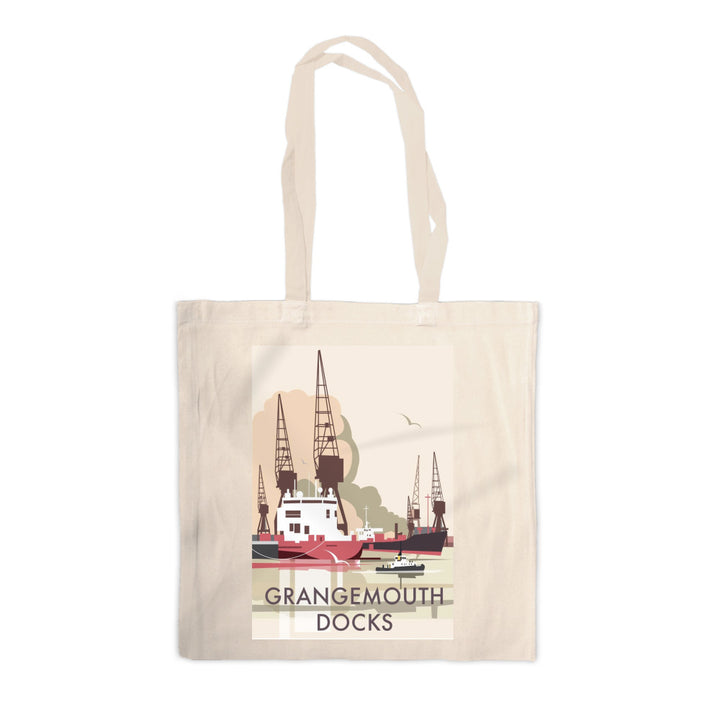 Grangemouth Docks Canvas Tote Bag