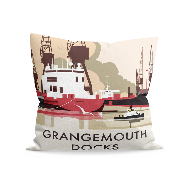 Grangemouth Docks Fibre Filled Cushion