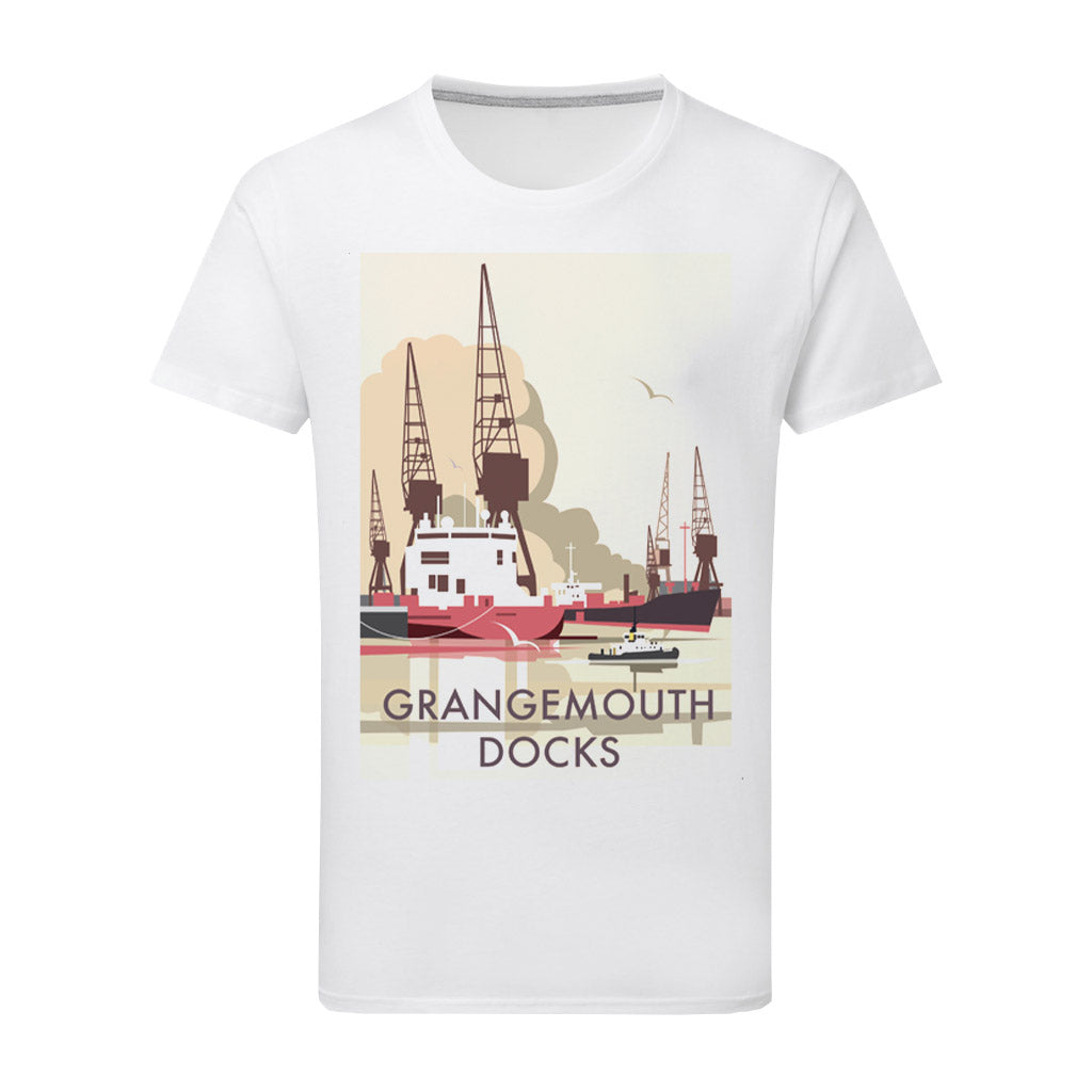 Grangemouth Docks T-Shirt by Dave Thompson