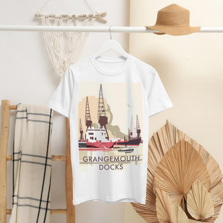 Grangemouth Docks T-Shirt by Dave Thompson