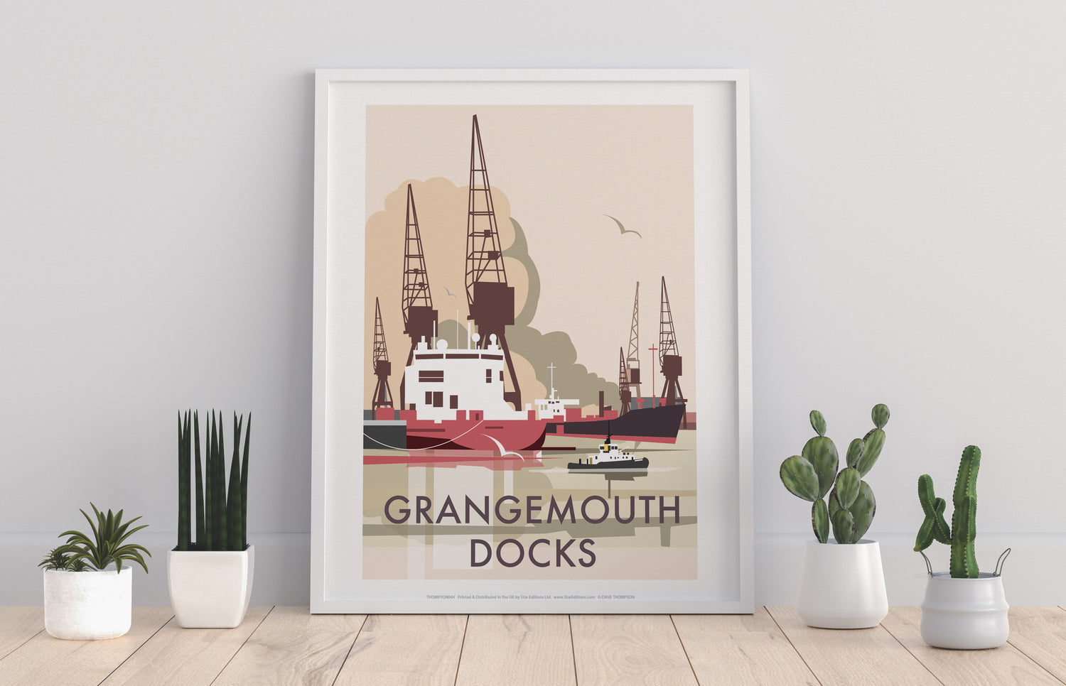 Grangemouth Docks - Art Print