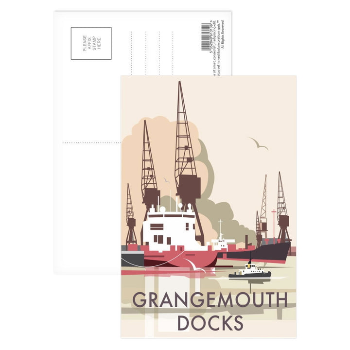 Grangemouth Docks Postcard Pack