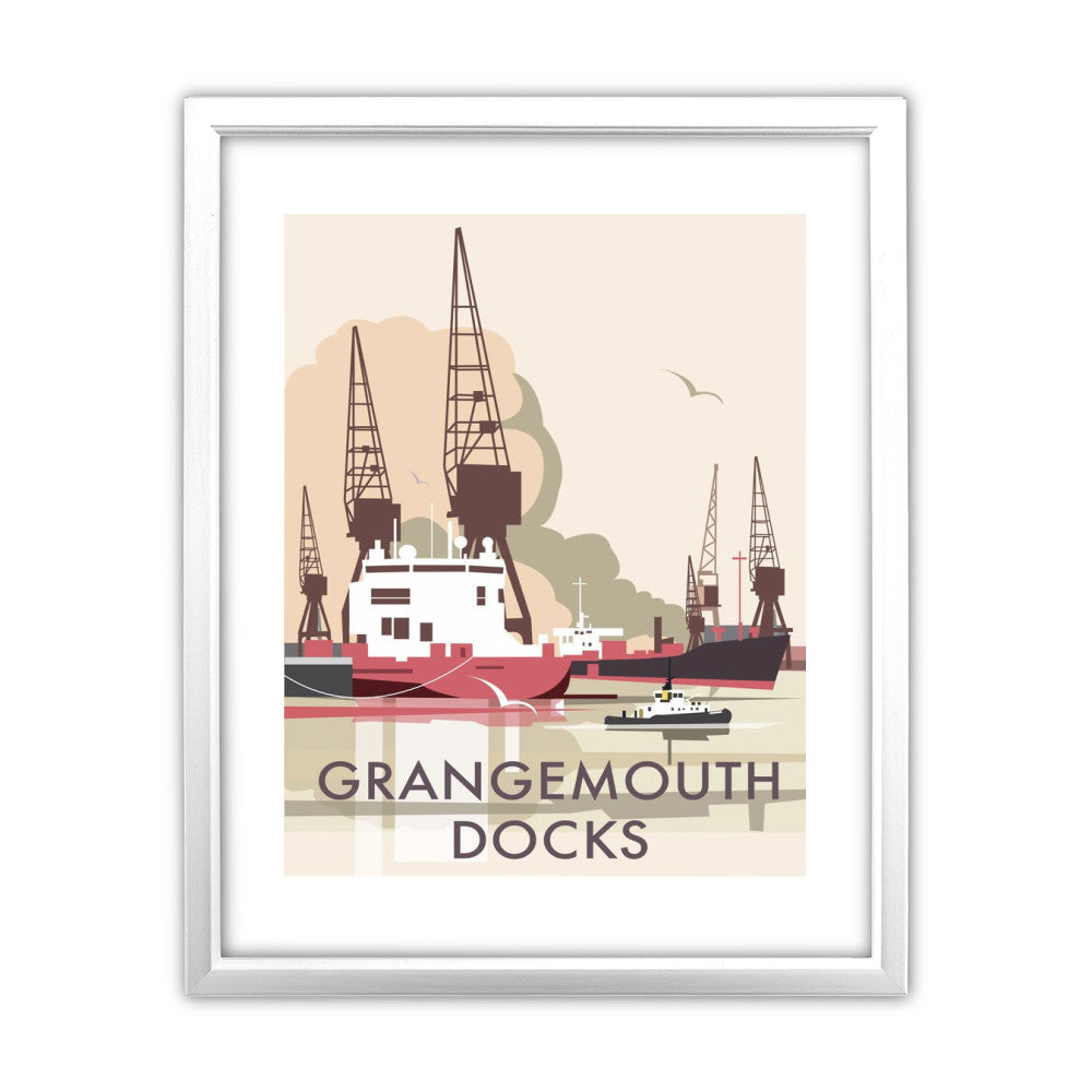 Grangemouth Docks - Art Print