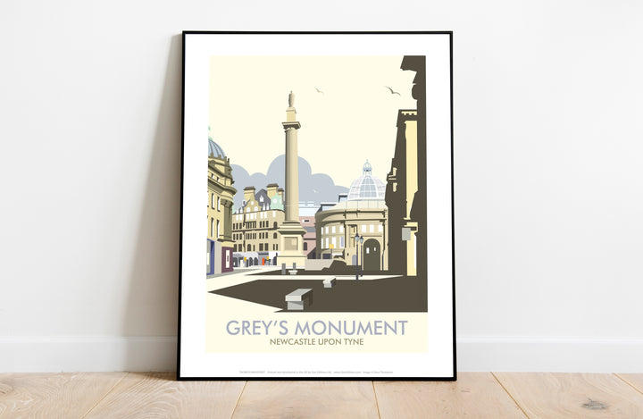 Grey's Monument, Newcastle Upon Tyne - Art Print