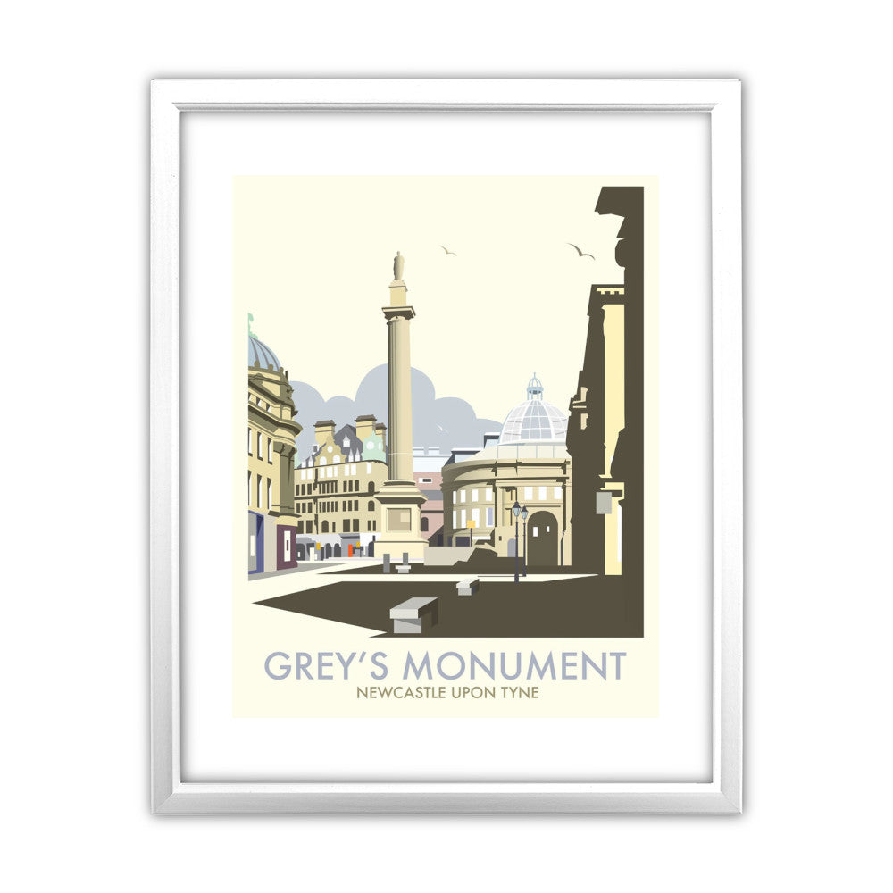 Grey's Monument, Newcastle Upon Tyne - Art Print