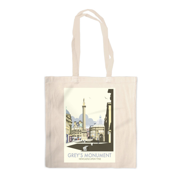 Grey's Monument, Newcastle Upon Tyne Canvas Tote Bag