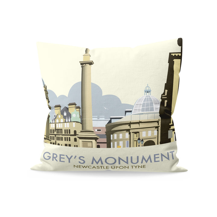 Grey's Monument, Newcastle Upon Tyne Fibre Filled Cushion