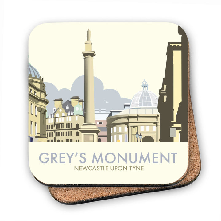 Grey's Monument, Newcastle Upon Tyne MDF Coaster