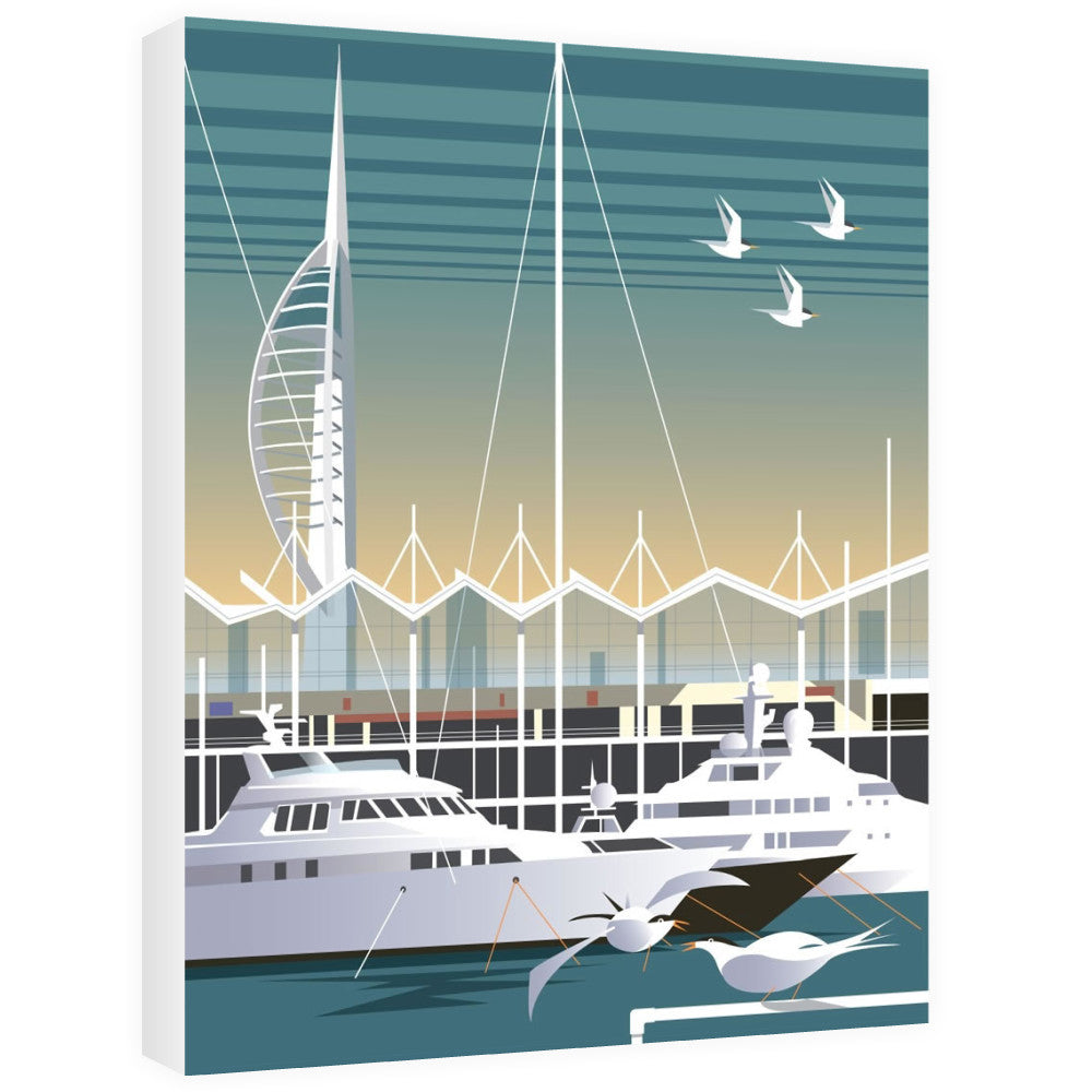 Gunwharf Quays, Portsmouth Canvas