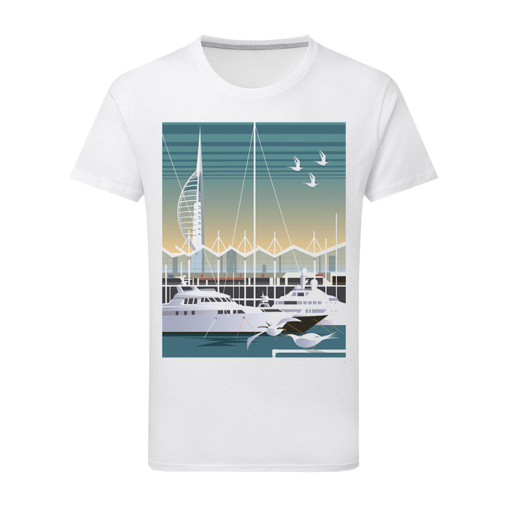 Gunwharf Quays T-Shirt by Dave Thompson