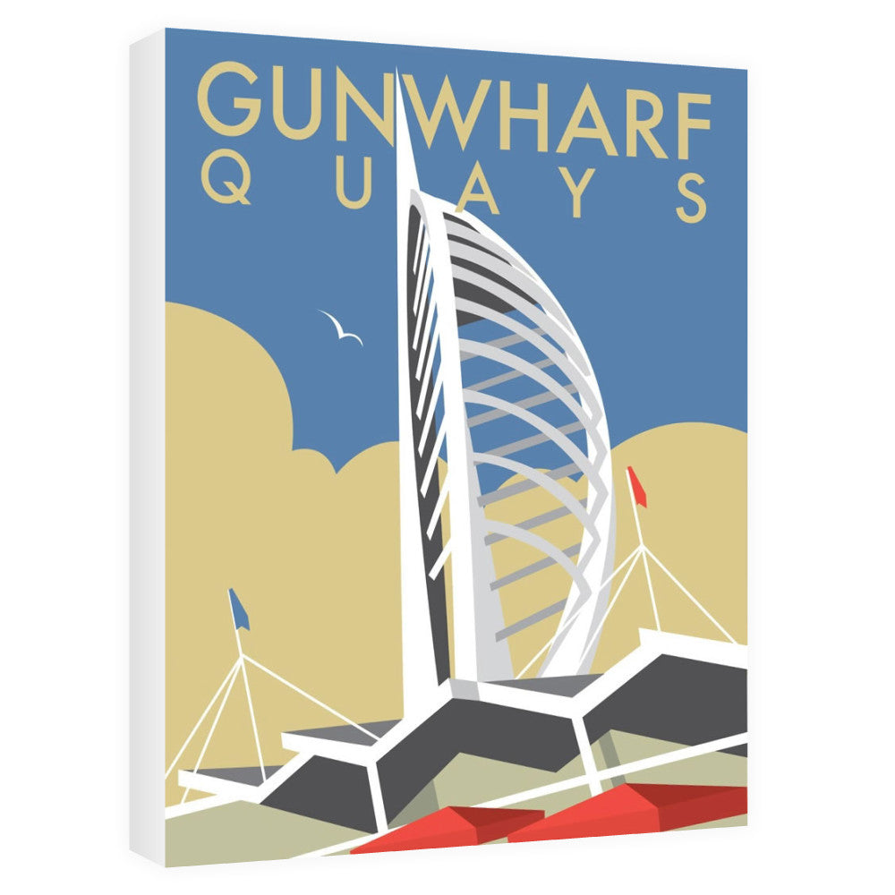 Gunwharf Quays, Portsmouth Canvas